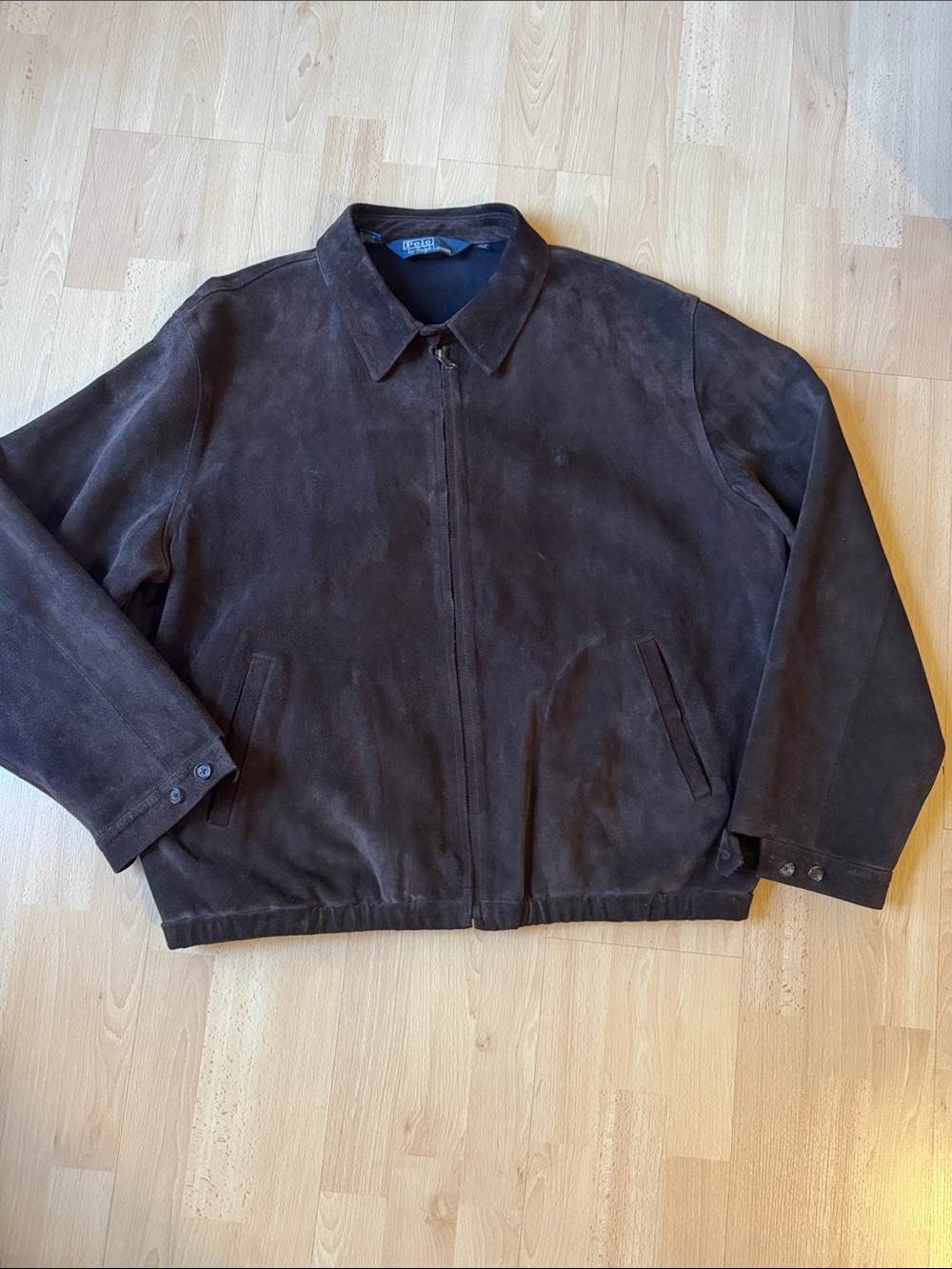Polo Ralph Lauren Bayport Suede Jacket Vintage